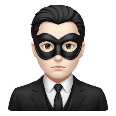 Black Noir from the Boys TV show sticker