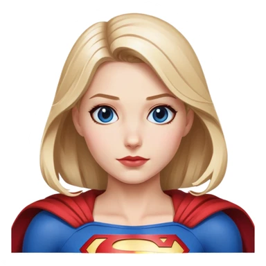 Supergirl from DC comics sticker
