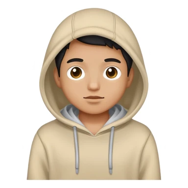 Cuy con sudadera  sticker