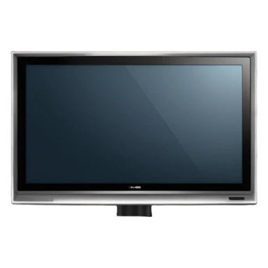 modern tv standing on a super luxurious cupboard sticker