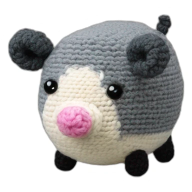Amigurumi carpincho sticker