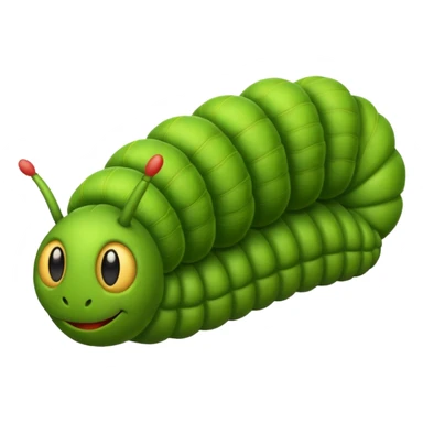 Caterpillar emoji sticker