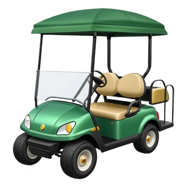 Golf cart sticker