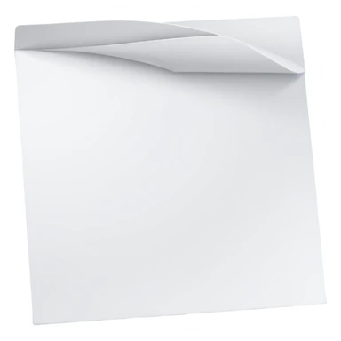 papel de forma mas recta  sticker