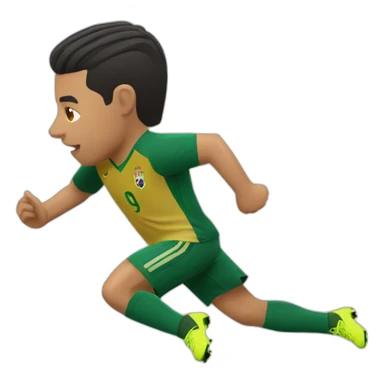 Ronaldo scoring goal sticker