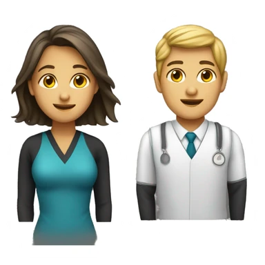 scholarships holder male and female sticker