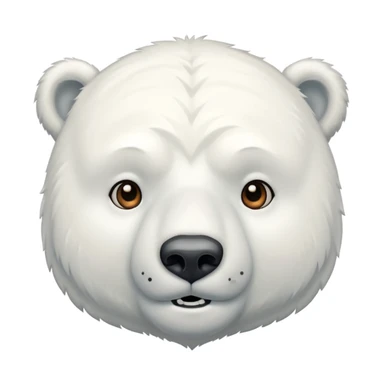 دب قطبي +جرح في وجهه sticker