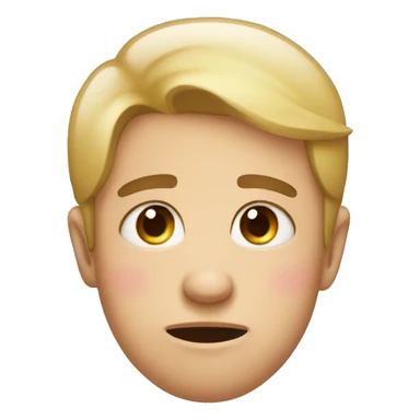 blushed cheeks and teary eyes emoji sticker