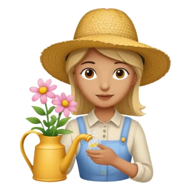 flower waterer sticker