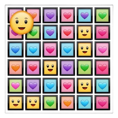 a girly multiple framed photos sticker