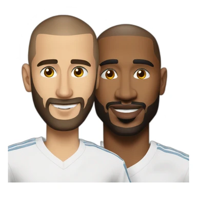 Karim Benzema with Tupac sticker
