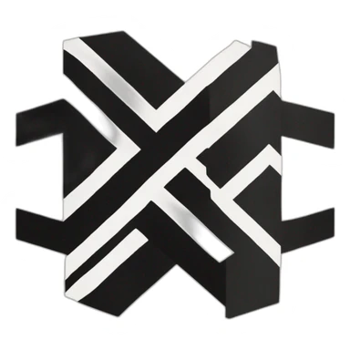 Nazi Swastika flag brutalist nice sticker