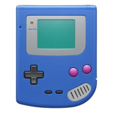 gameboy color blue sticker