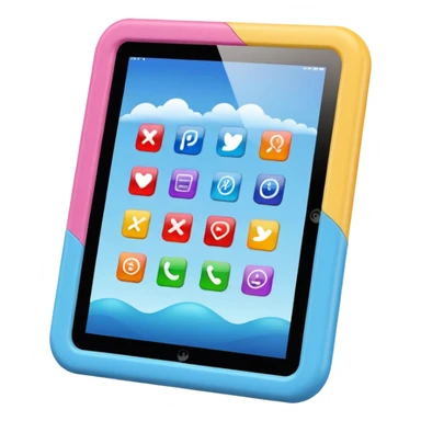 Children's tablet  sticker
