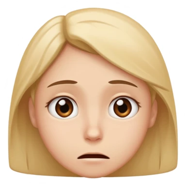 Quiero q sea una carita trizte q este mal pero q se vea feliz y en el fondo mal osea algo asi sticker