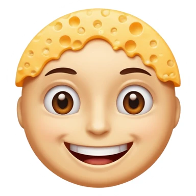 I want an overly excited face that says “I am so excited, I cannot contain. With eyes tightly squeezed together and a big cheesy grin emoji. sticker