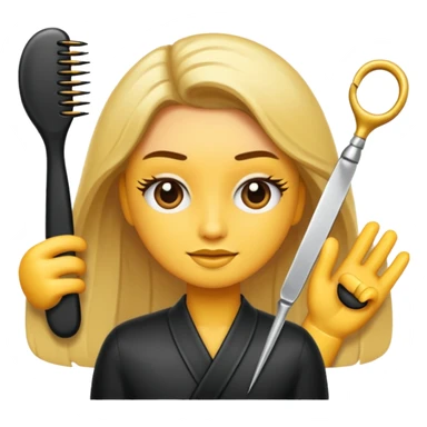 Style fever salon ka emojis sticker