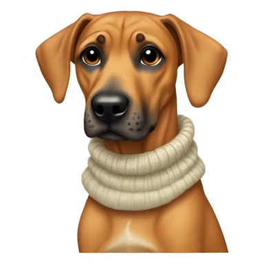 Rhodesien ridgeback with a cute Pullover  sticker