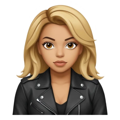 dinah jane wear leather jacket sticker
