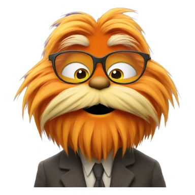 Lorax sticker
