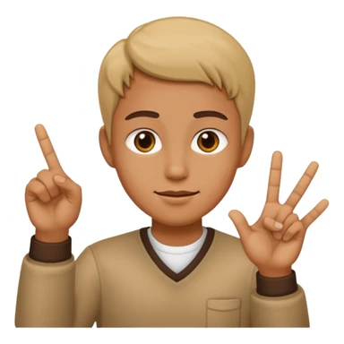 El hareketi olan nah sticker