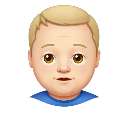 Down syndrome white guy sticker