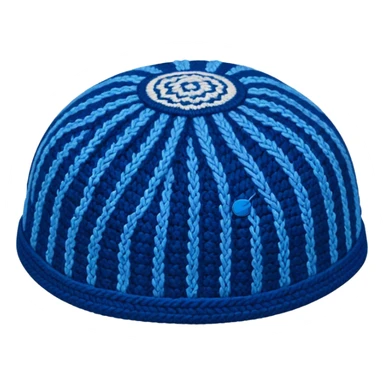 a jewish kippah sticker