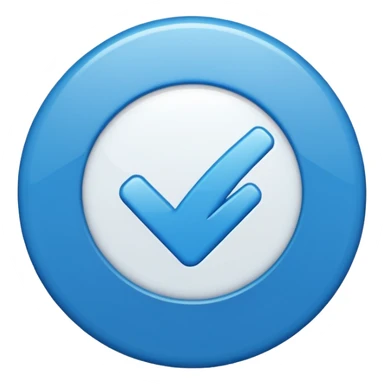 Creat me a meta verification badge in form of emoji sticker
