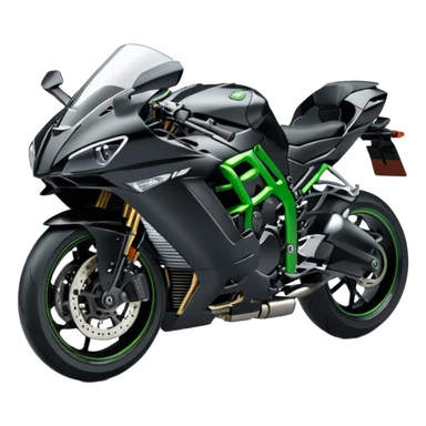 A Kawasaki Ninja H2r  sticker