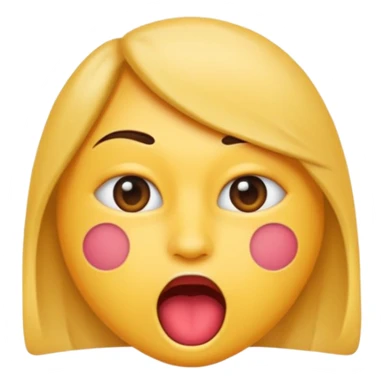 emoji de 'shh', cara haciendo el gesto de silencio con el dedo sobre la boca, expresión de pedir silencio, estilo emoji clásico sticker