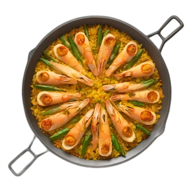 Paella valenciana sticker