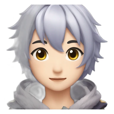 furina from genshin impact sticker