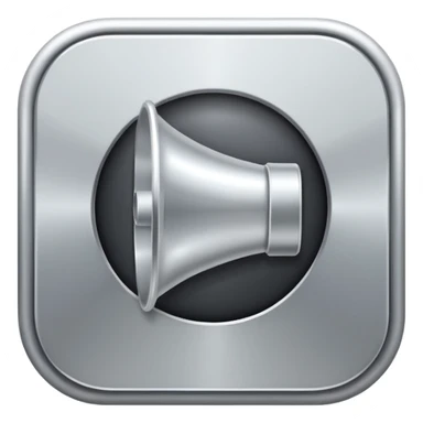 mac os metal mute sound 🔇 sticker