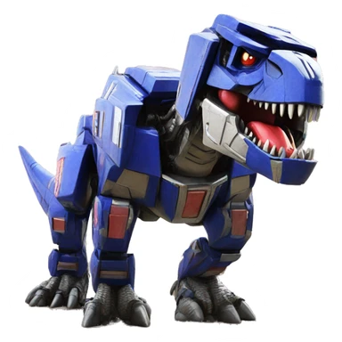 optimus prime t-rex sticker
