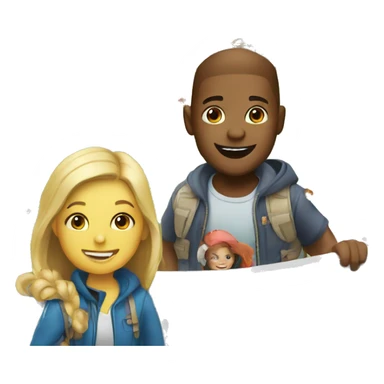 Children's entertainment park sticker