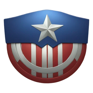 Capitan America escudo sticker
