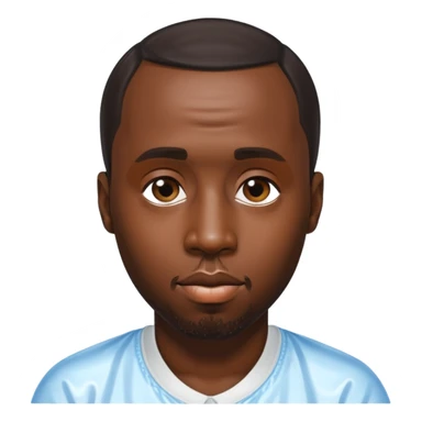 P Diddy with baby oil  sticker