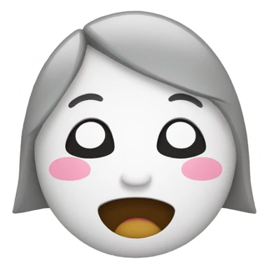 Un emoji feliz saludando a uno triste  sticker