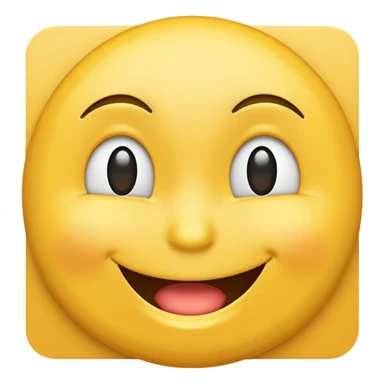 winking face emoji, playful and friendly sticker