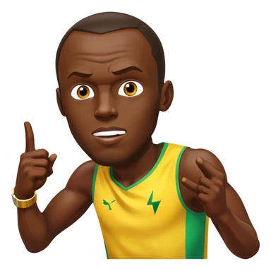 Usain bolt sticker