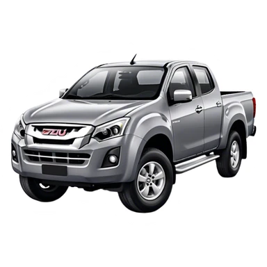 Isuzu D-MAX - Isuzu (Model Year: 2024) (Iconic colour: Grey) sticker