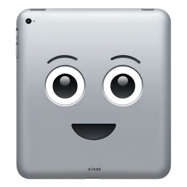 Ipad without a face sticker