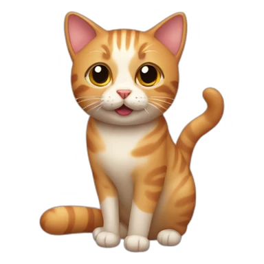 cat saussage sticker