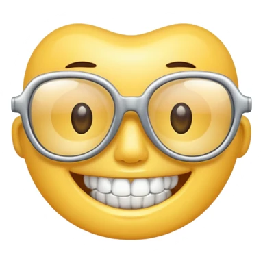 Dental glasses sticker