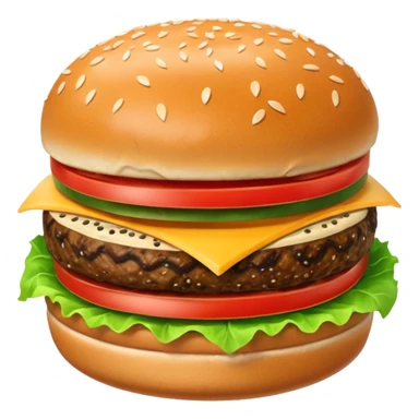 Kapibara burger sticker