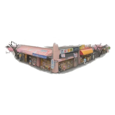 Tokyo's Harajuku District sticker