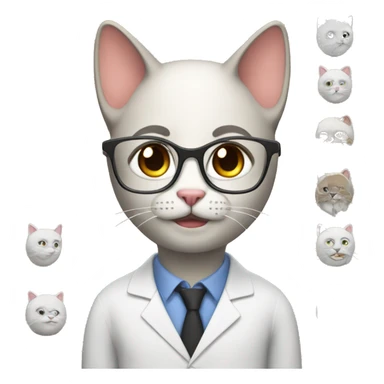 philosophy teacher cat  sticker