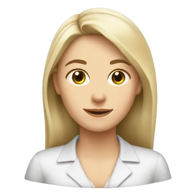 Three Caucasian female coworkers  sticker