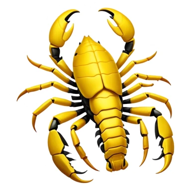Floating scorpion from mortal kombat sticker