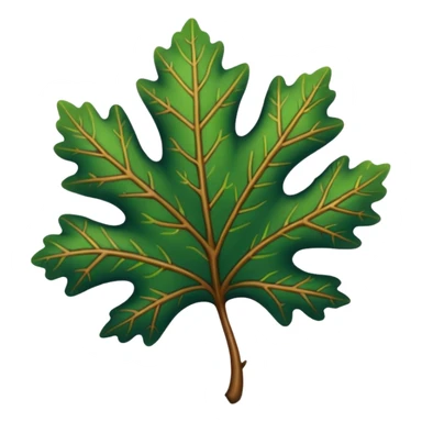 A sturdy oak leaf with deep green veins.































































 sticker